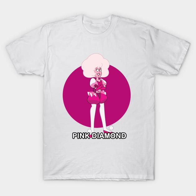 Pink Diamond T-Shirt by garciajey